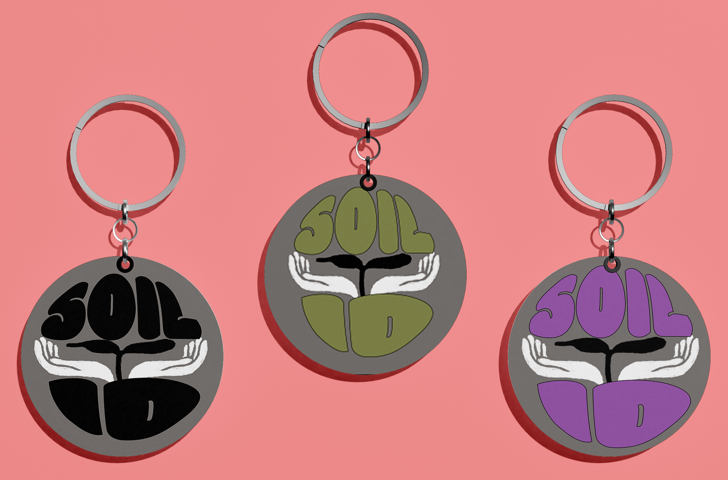 Final logo keyrings